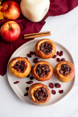 Crockpot baked apples