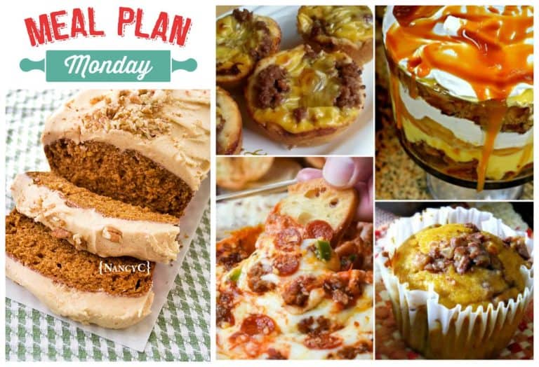 Meal Plan Monday 182- Yummy Fall Goodness!