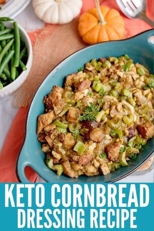 Southern Style Keto Cornbread Dressing