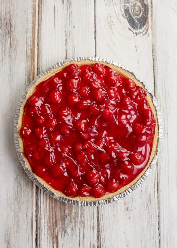 Cherry Cream Cheese Pie - Beautiful!