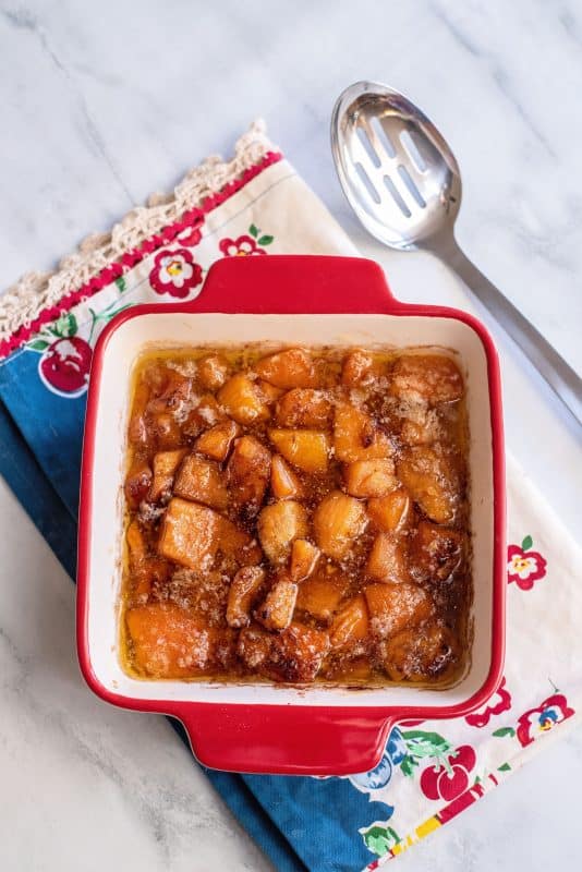 syrup candied sweet potatoes