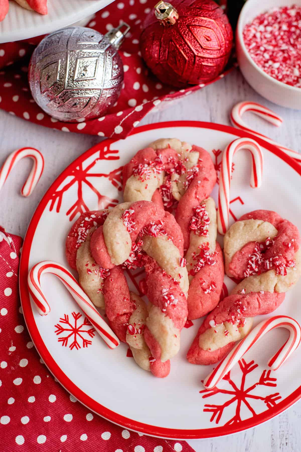candy cane cookies