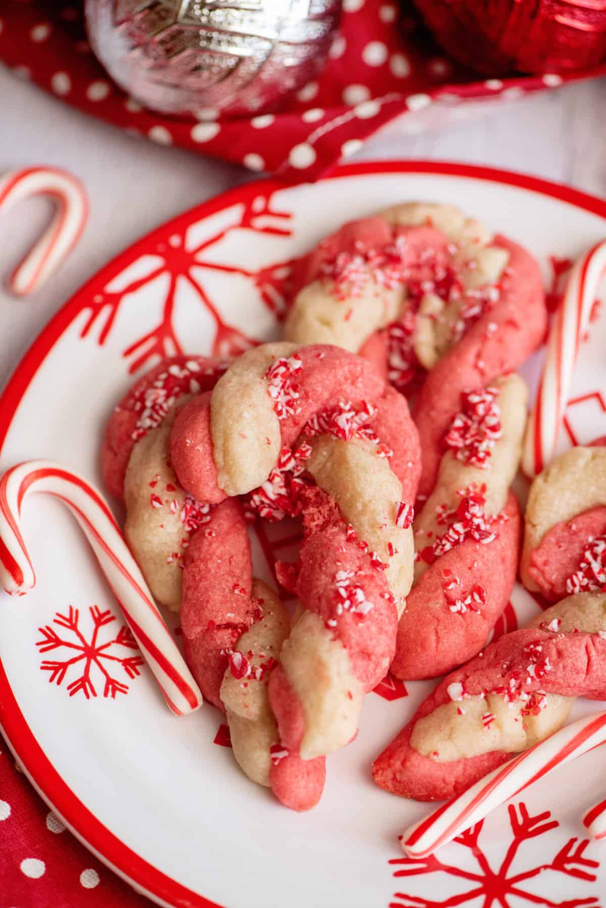 candy cane cookies