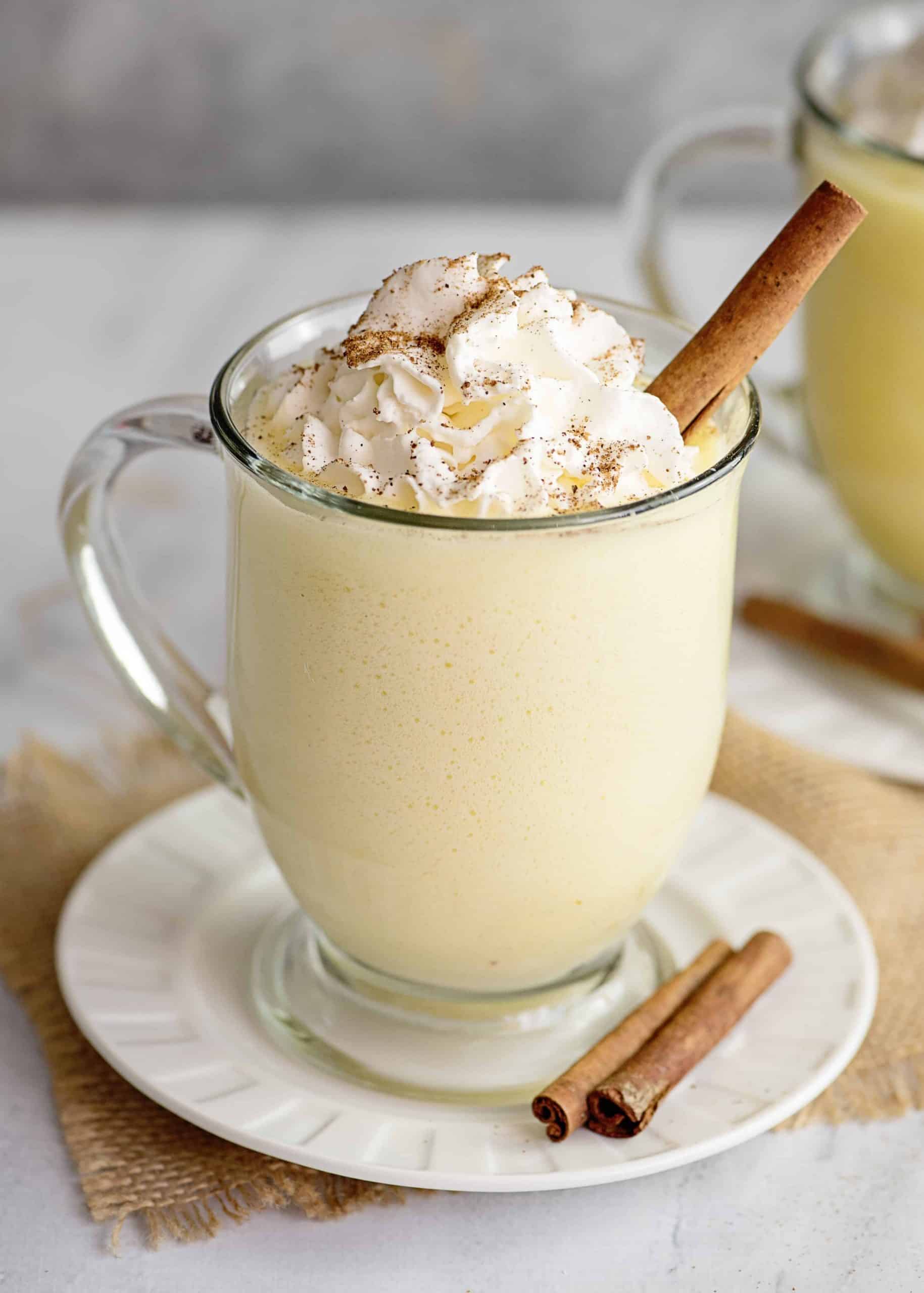 Easy Eggnog Recipe (Without Eggs)