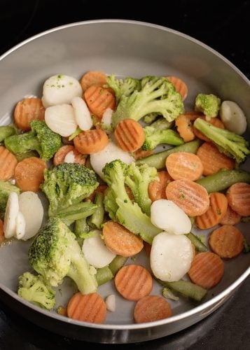 Vegetables for Lo Mein