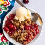 cherry crisp