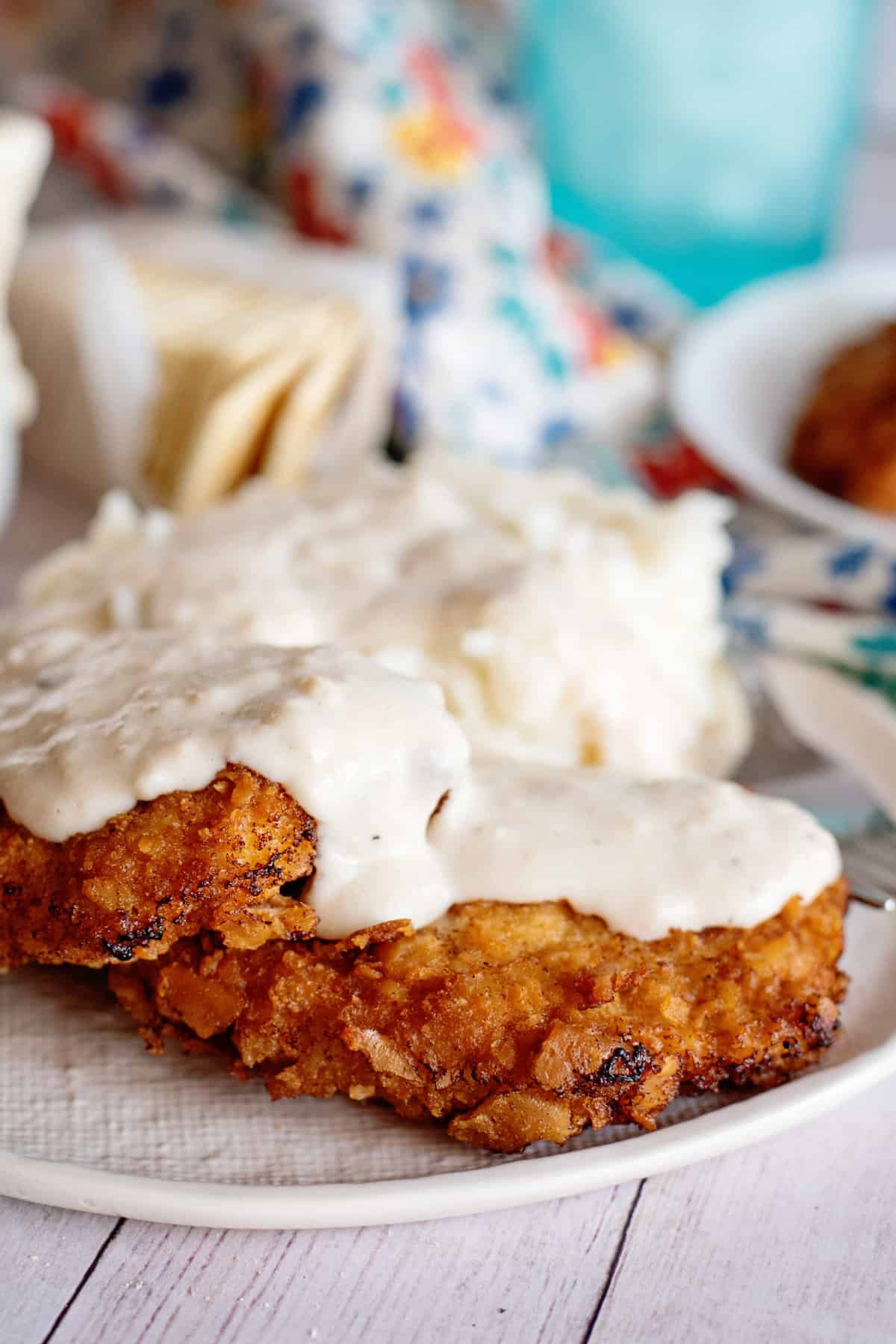 crispy breaded pork chops