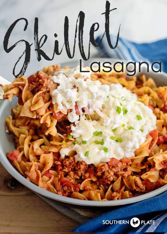 Easy Skillet Lasagna