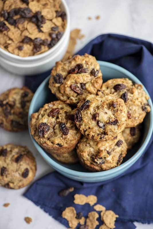 raisin bran muffins