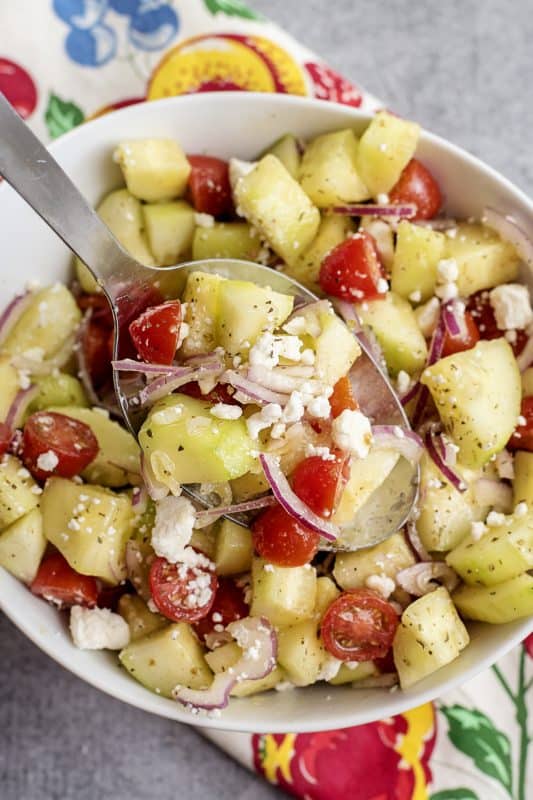Greek Cucumber Salad