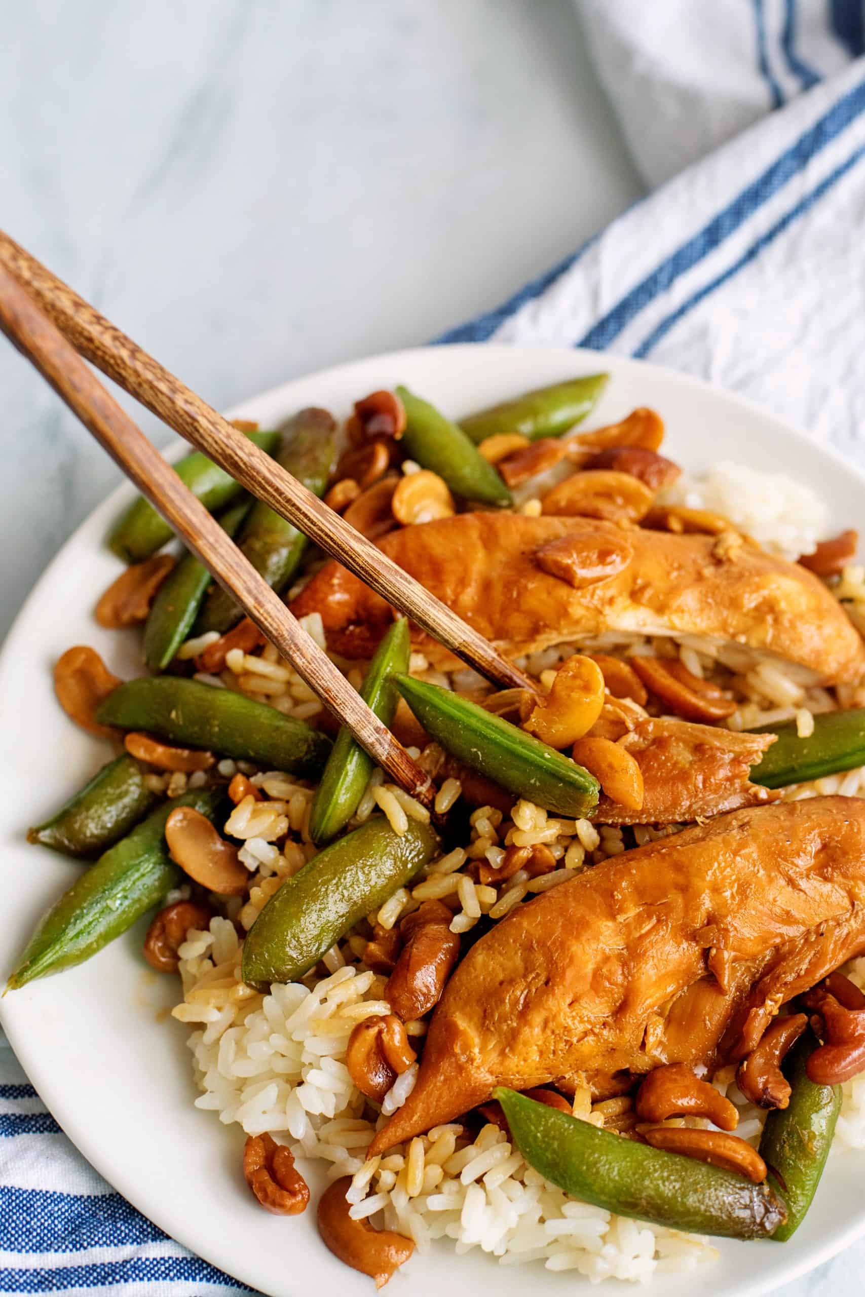 Crockpot Cashew Chicken