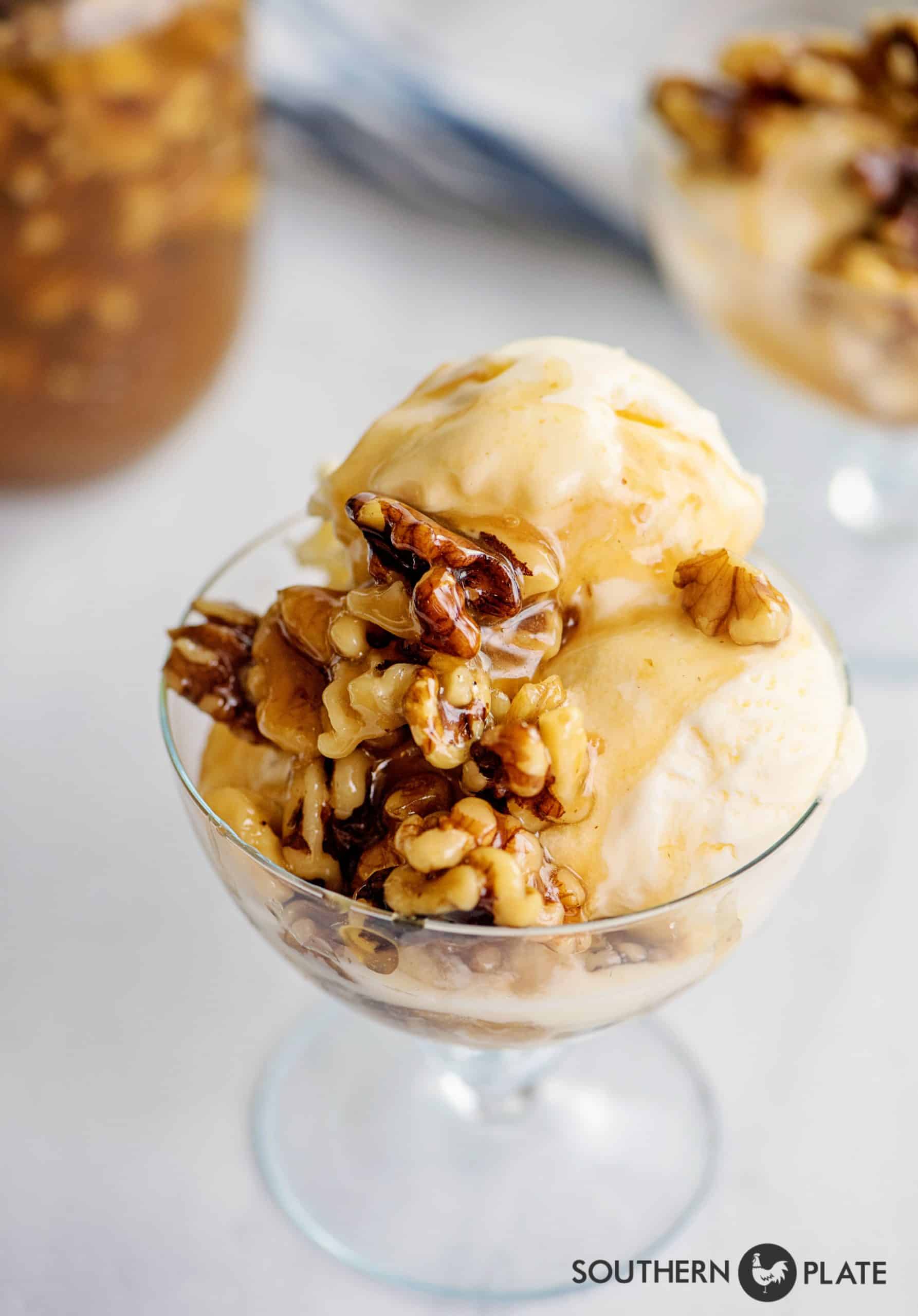 Walnuts in Syrup For Ice Cream Sundaes