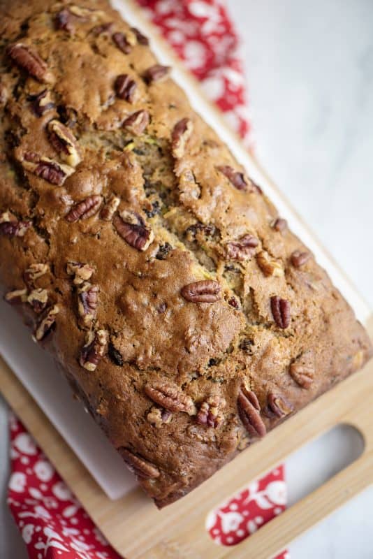 Baked Zucchini Bread With Pineapple 