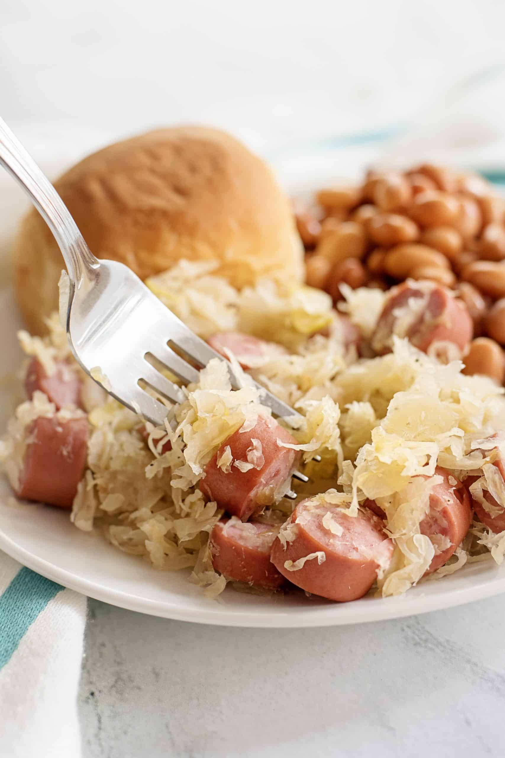 Sauerkraut and Weenies