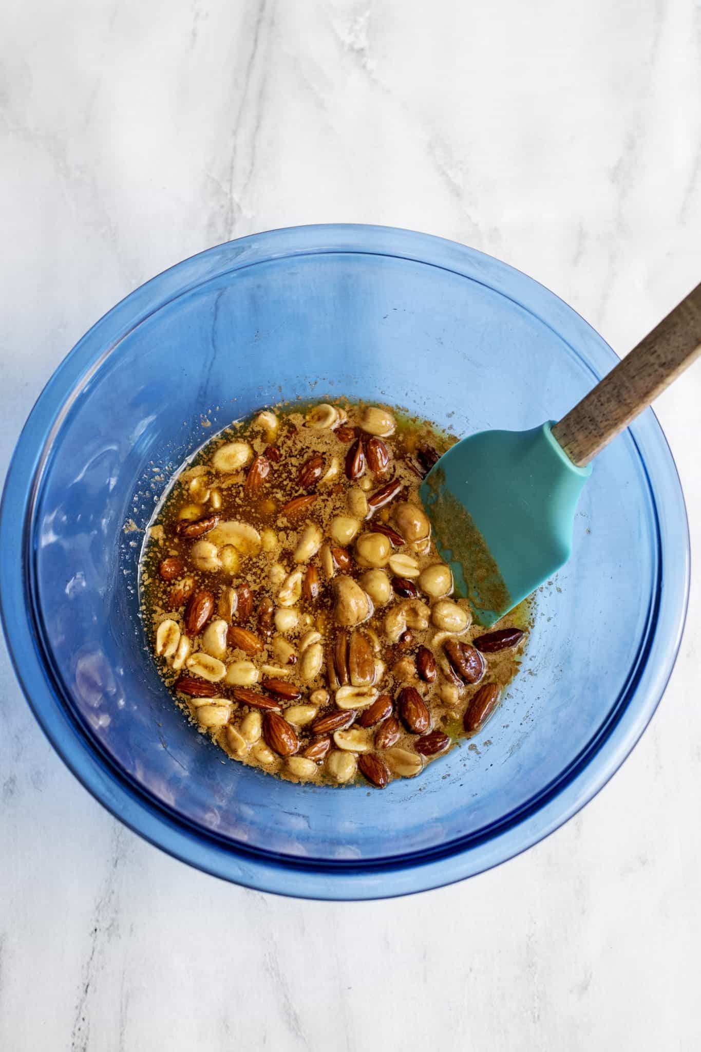 Microwave Chex Mix Southern Plate