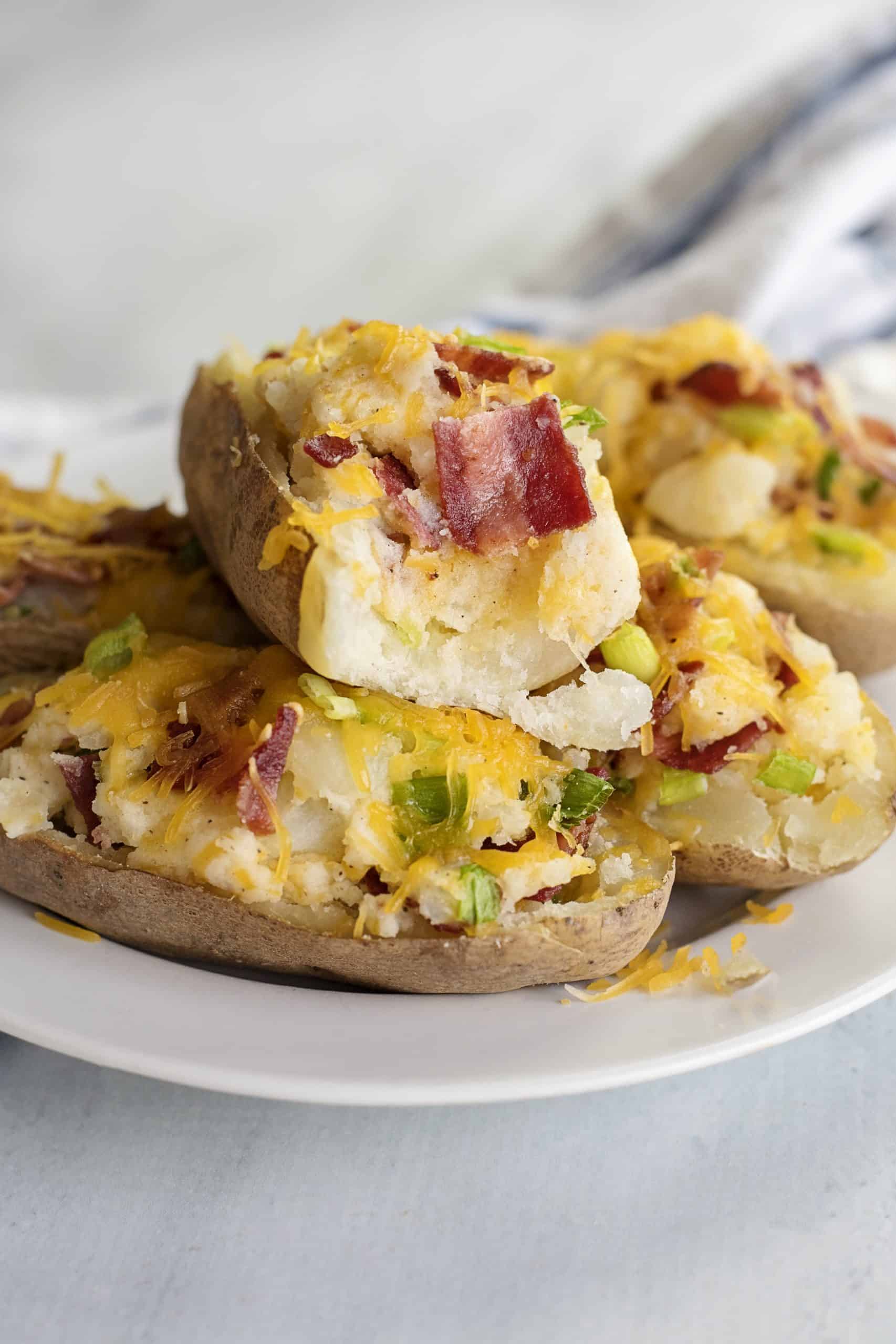 Enjoy! Twice Baked Potatoes - Make 'em and Freeze 'em!