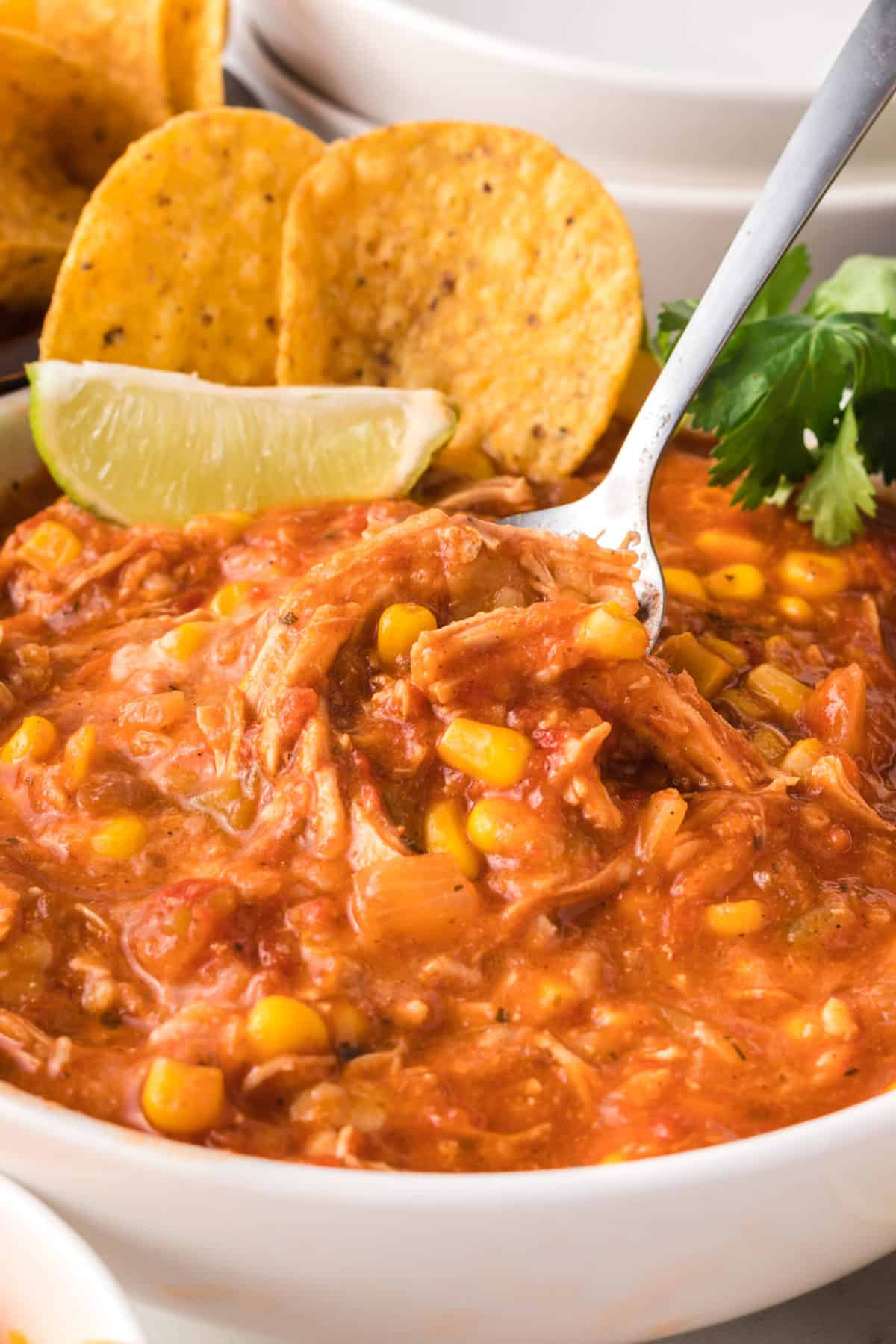 Easy Chicken Tortilla Soup