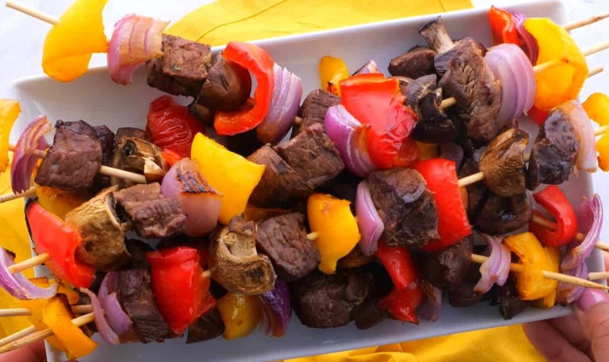 Steak Kabobs in the Oven - Southern Plate