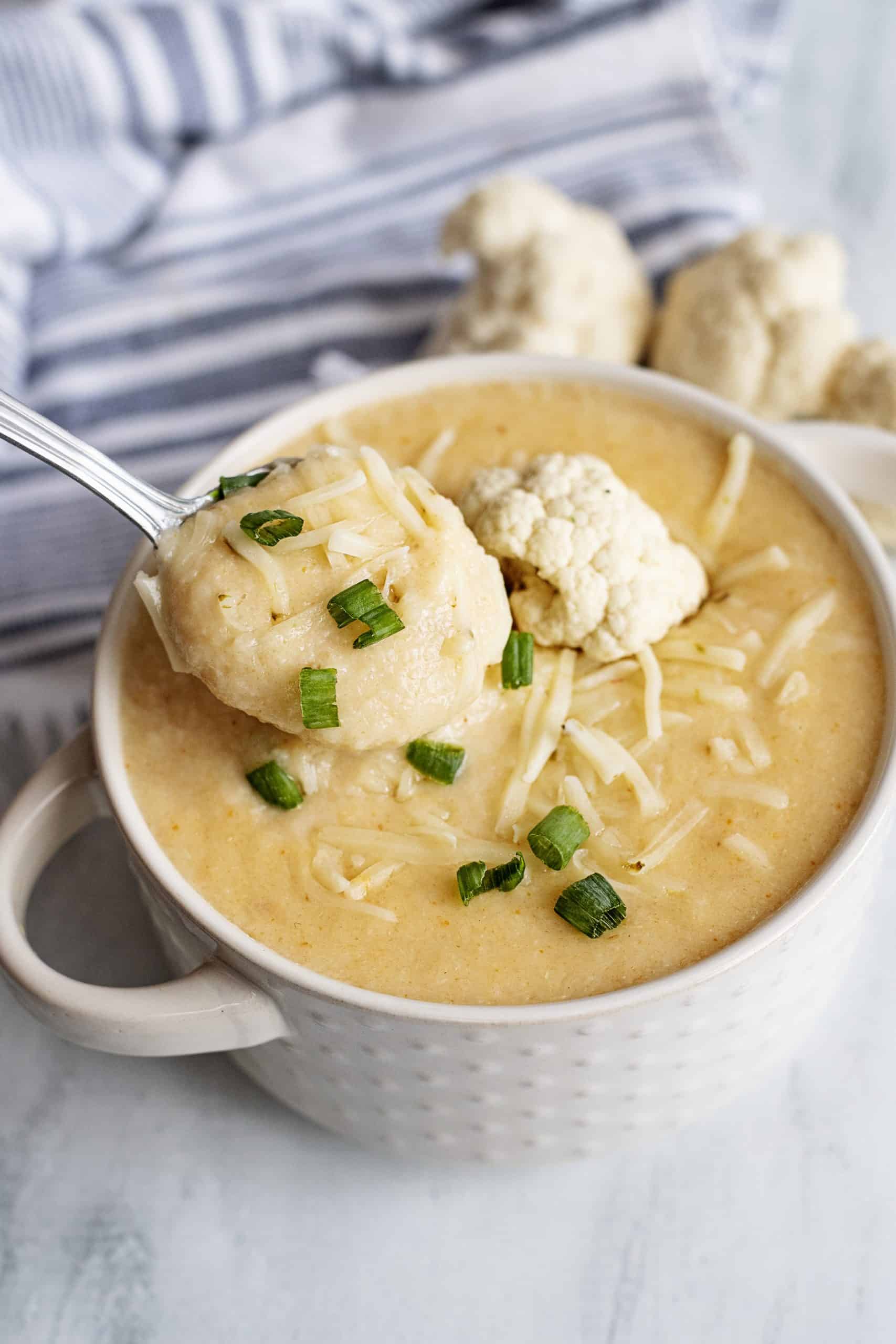 Cauliflower Soup Recipe With Cheese