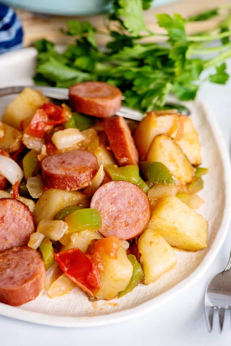 Kielbasa Skillet Simple & Delicious Southern Plate