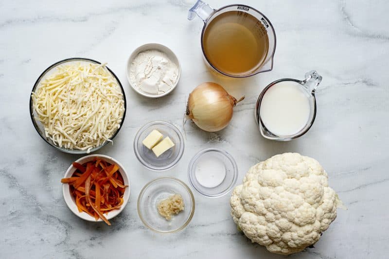 cauliflower soup ingredients