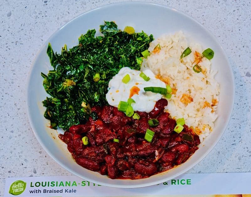 Louisiana-style red beans and rice