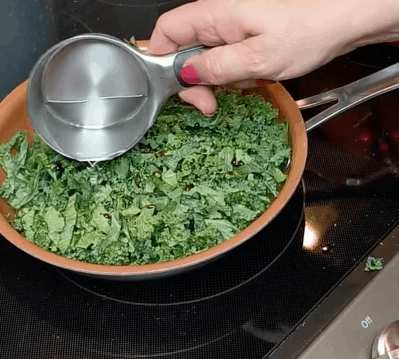 Add water to pot.