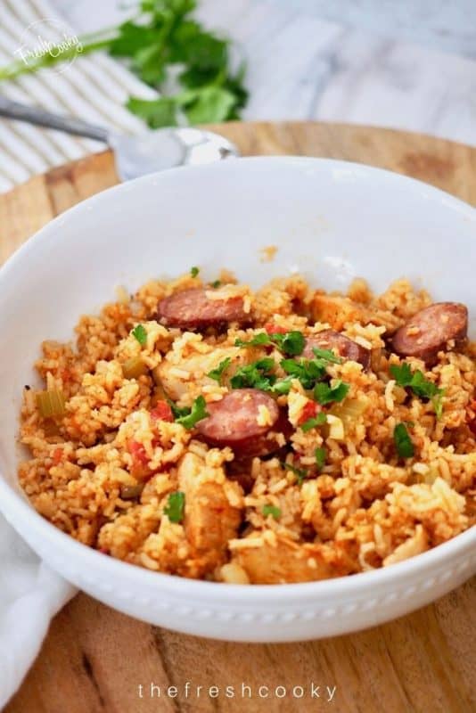 chicken and sausage jambalaya