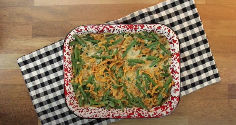Baked French's green bean casserole