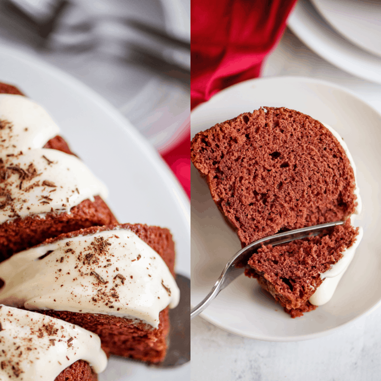 Red Velvet Bundt Cake Southern Plate