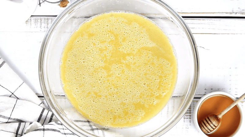mix up the yeast mixture