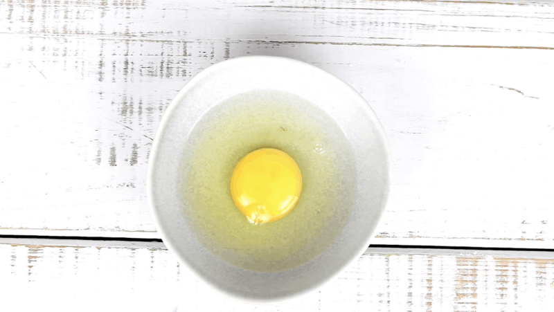 Beat egg and water together in a small bowl.