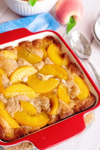 peach cobbler