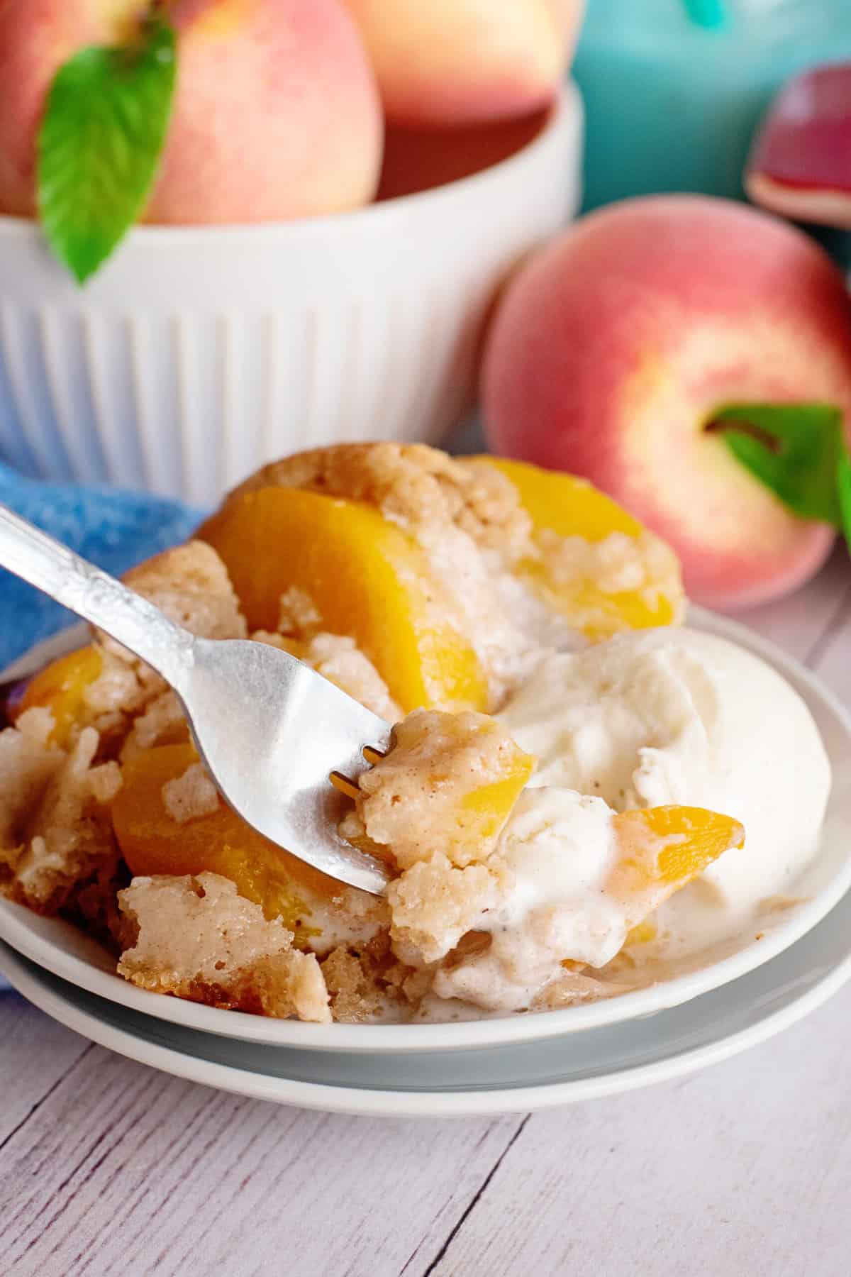 Easy Old-Fashioned Peach Cobbler Recipe