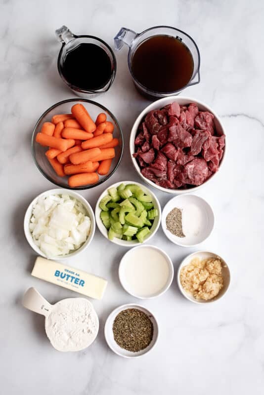 slow cooker pot roast ingredients