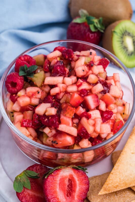 FRuit salad with cinnamon