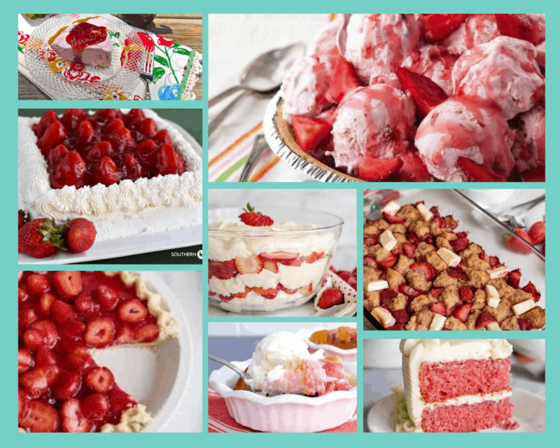 recipes for strawberry desserts