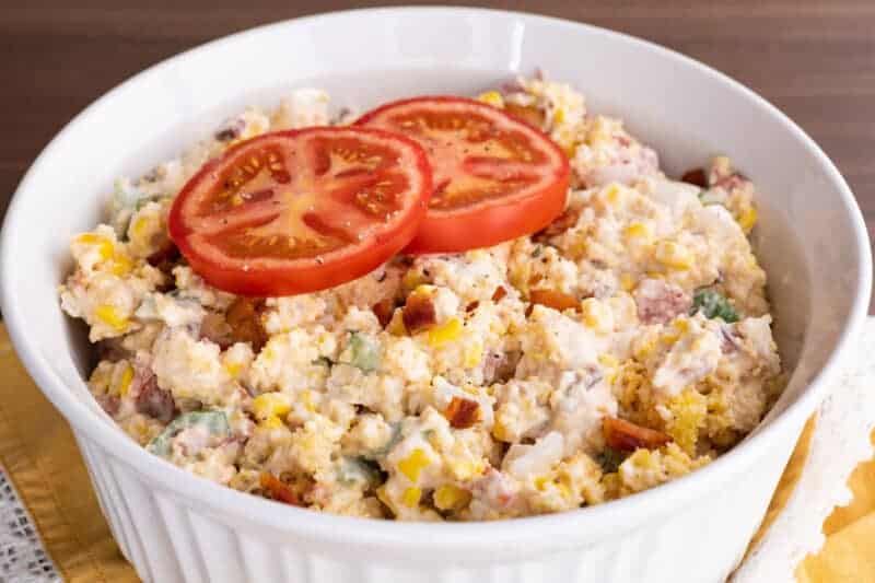 Cornbread Salad (recipes with Jiffy cornbread).