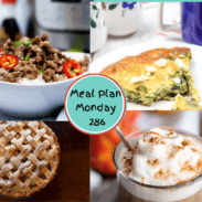 Meal Plan Monday 286