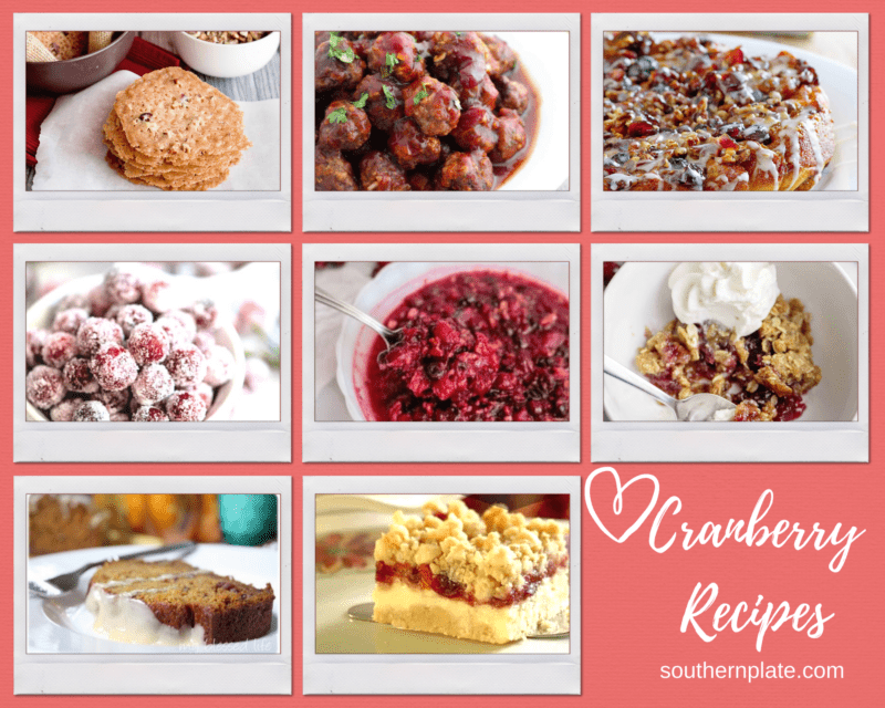 Recipes for Cranberries