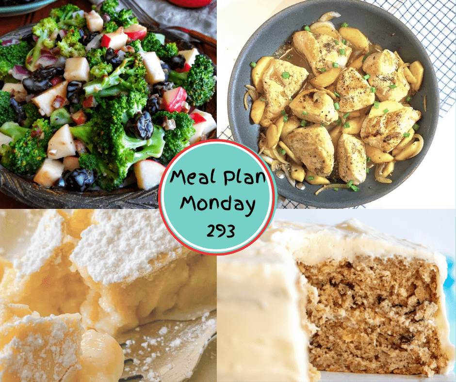 Meal Plan Monday 293