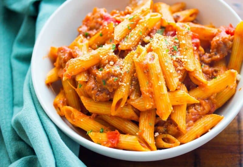 cheesy penne pasta