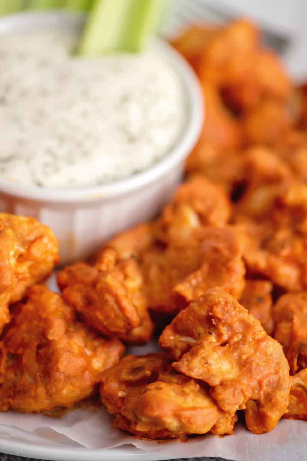 Cauliflower Buffalo Bites (LowCarb) Southern Plate