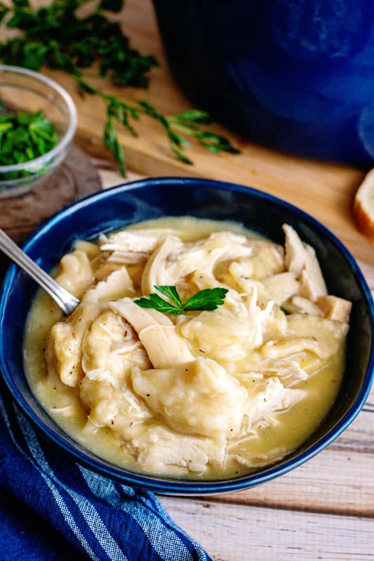 Easy Chicken and Dumplings With Biscuits