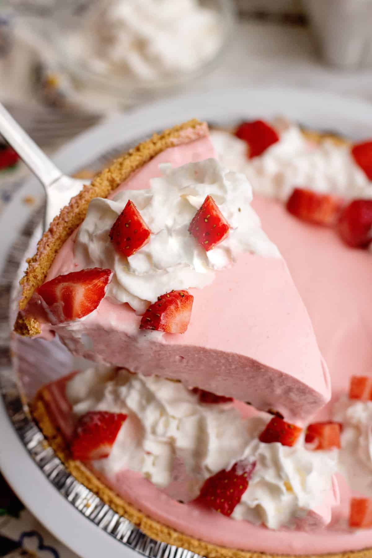 Strawberry Jello Pie