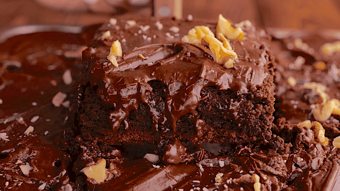 The Best Brownie Recipe With Chocolate Frosting