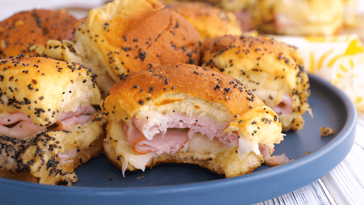 Ham and Swiss Sliders