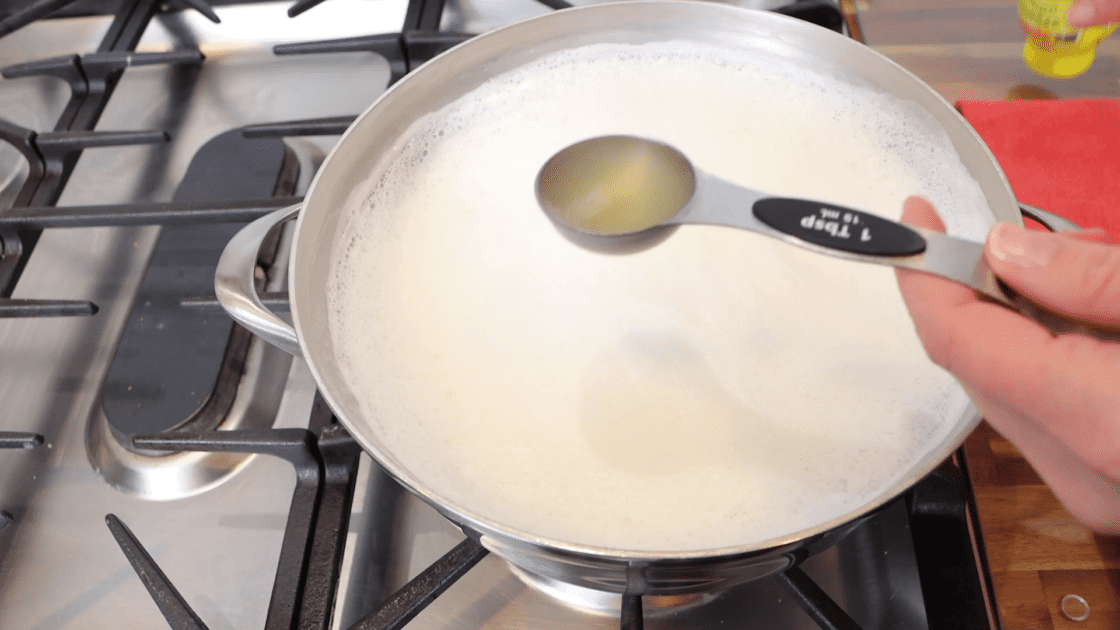 Add lemon juice a tablespoon at a time.