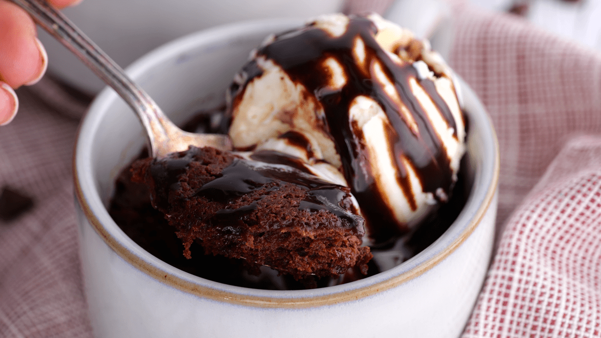 Microwave Brownie in a Mug Recipe