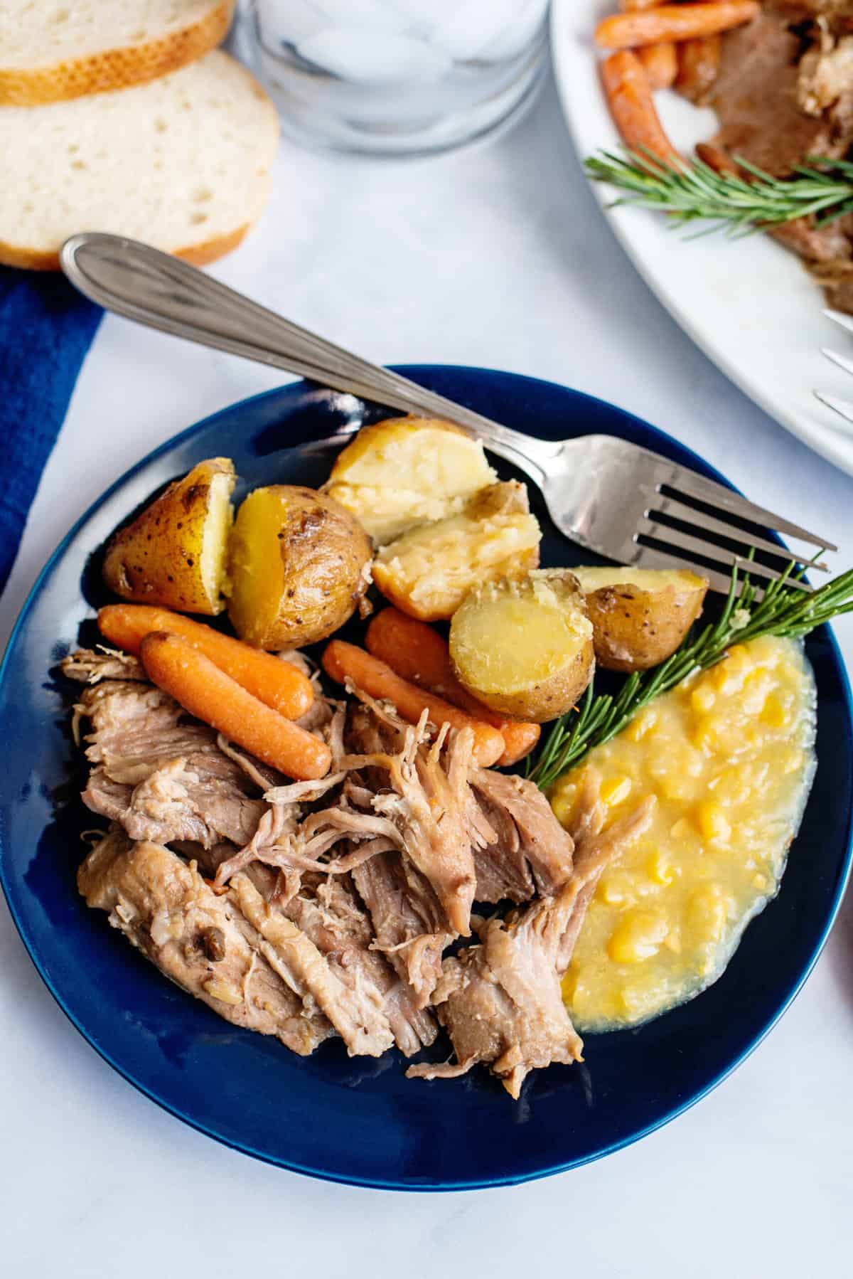 slow-cooked pork roast